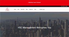 Desktop Screenshot of hscmanagement.com